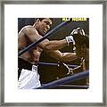 Muhammad Ali, 1974 Nabf Heavyweight Title Sports Illustrated Cover Framed Print