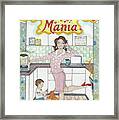 Multi-tasking Mama I Framed Print