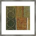 Multi-textured Abstract Ii Framed Print