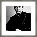 Music Composers. Richard Strauss Framed Print