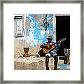 Music Is The Medicine Of The Mind Framed Print