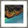 Napali Coast Framed Print