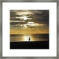 Naples Beach Framed Print