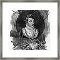 Napoleon I 1769-1821, Emperor Framed Print
