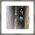 Narrow Passage Framed Print