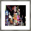 Neon Signs Framed Print