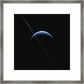 Neptune And Its Rings Framed Print