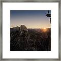 New Day Challenge Yosemite Framed Print