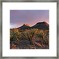 New Mexico Buttes Framed Print