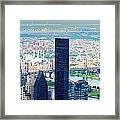 New York City Panoama Framed Print
