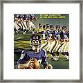 New York Giants Qb Fran Tarkenton Sports Illustrated Cover Framed Print