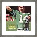 New York Jets Qb Richard Todd... Sports Illustrated Cover Framed Print