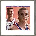 New York Knicks Art Heyman And Cincinnati Royals Jerry Lucas Sports Illustrated Cover Framed Print