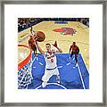 New York Knicks V Atlanta Hawks Framed Print