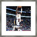 New York Knicks V New Orleans Pelicans Framed Print