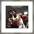 New York Knicks Willis Reed And Milwaukee Bucks Lew Alcindor Sports Illustrated Cover Framed Print