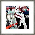 New York Mets Darryl Strawberry... Sports Illustrated Cover Framed Print