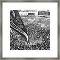 New York Mets Defeat The Baltimore Framed Print
