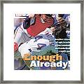 New York Mets John Cangelosi... Sports Illustrated Cover Framed Print