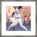 New York Mets Ron Darling... Sports Illustrated Cover Framed Print