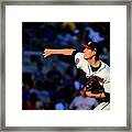 New York Mets V Atlanta Braves - Game Framed Print