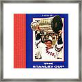 New York Rangers Mark Messier, 1994 Nhl Stanley Cup Finals Sports Illustrated Cover Framed Print