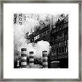 New York, Steam Framed Print