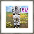 New York Yankees Manager Yogi Berra Sports Illustrated Cover Framed Print