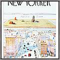 New Yorker March 29, 1976 Framed Canvas Print