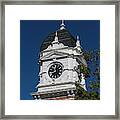Newton County Courthouse 6 Framed Print
