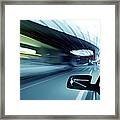 Night Traffic Framed Print