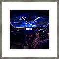 Nighttime Blues Framed Print