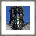 Notre Dame Paris - Spire, Roof, Statuary Framed Print