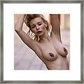 Nude In The Street Framed Print