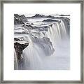 Oahu North Shore Seascape Framed Print