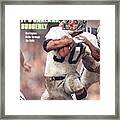 Oakland Raiders Mark Van Eeghen, 1977 Afc Divisional Sports Illustrated Cover Framed Print