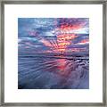 Ocean City Lights Framed Print