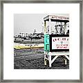 Ocean City Nj Lifeguard Stand Framed Print