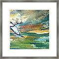 Ocean Flight Framed Print