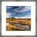 October On The Istra River Framed Print