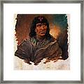 Odawa Indian Chief, Lake Michigan Framed Print