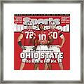Ohio State Troy Smith, Doug Datish, T.j. Downing Sports Illustrated Cover Framed Print