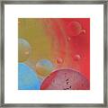 Oil And Color Framed Print