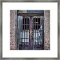 Old Door Framed Print