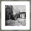 Old Glasgow Close Framed Print