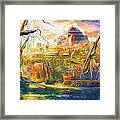 Old Harbor Framed Print