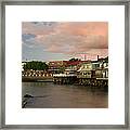 Old Lahaina Town Framed Print