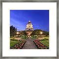 Olympia, Washington, Usa State Capitol Framed Print