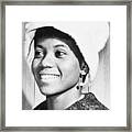 Olympic Star Wilma Rudolph Framed Print