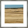 On The Dunes Framed Print